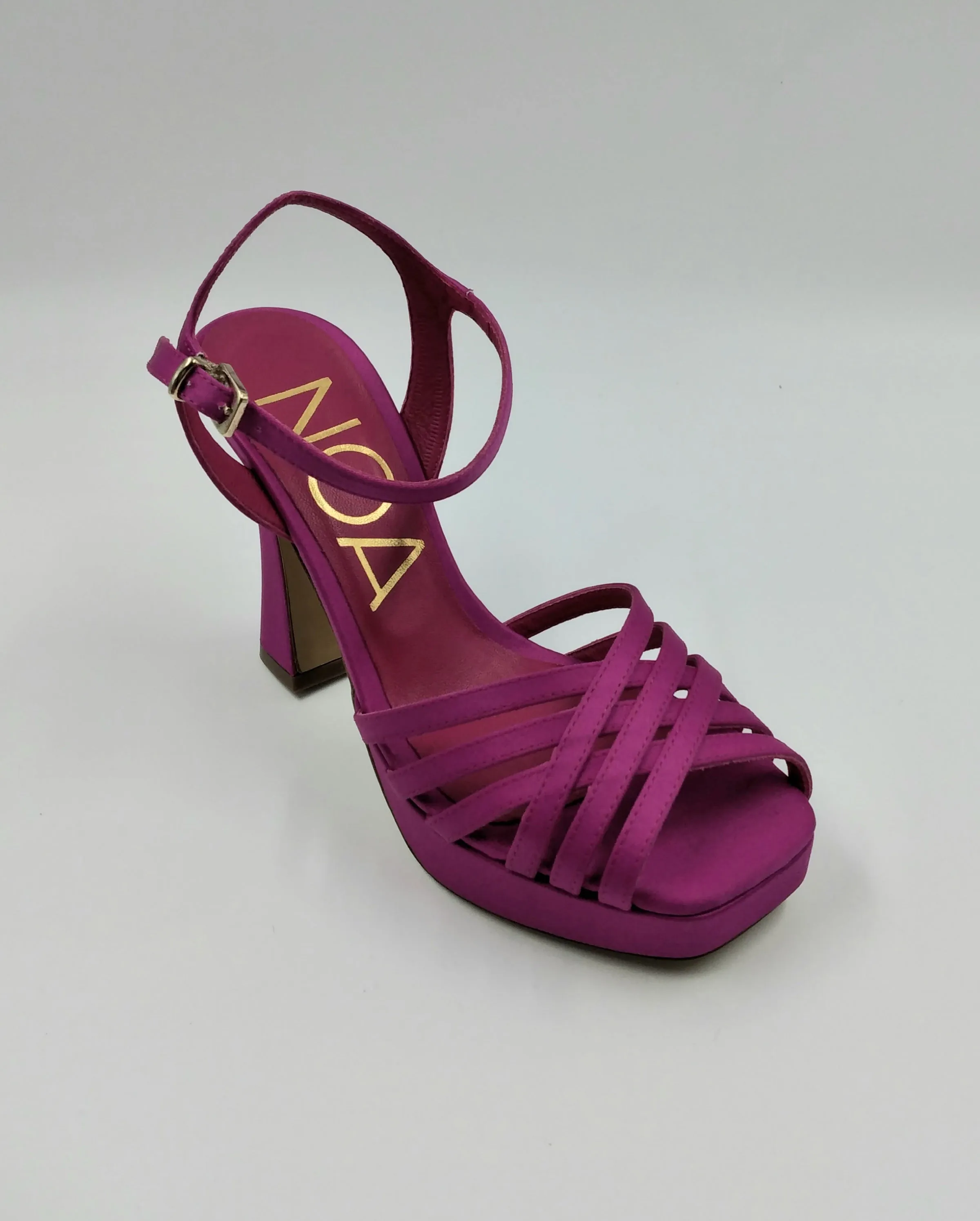 SANDALI RASO FUXIA