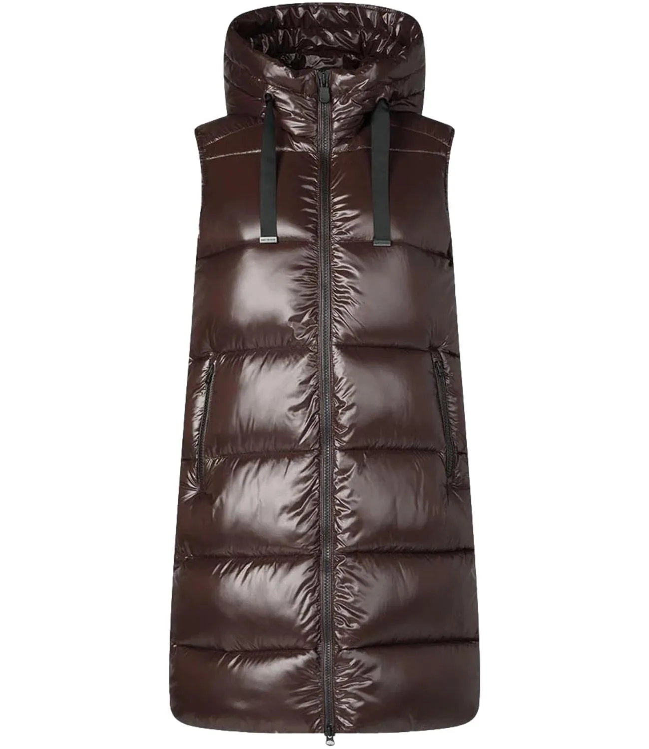 SAVE THE DUCK Save The Duck Gilet Iria Marrone Donna