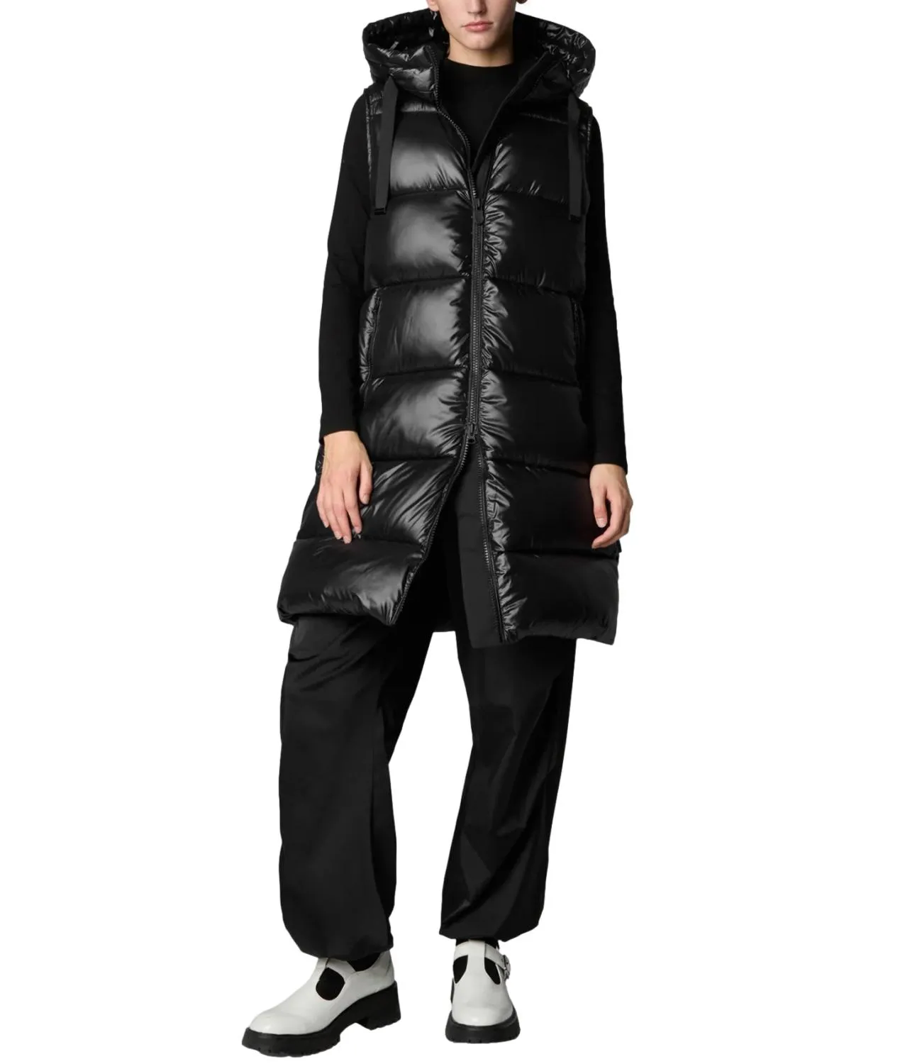 SAVE THE DUCK Save The Duck Gilet Iria Nero Donna