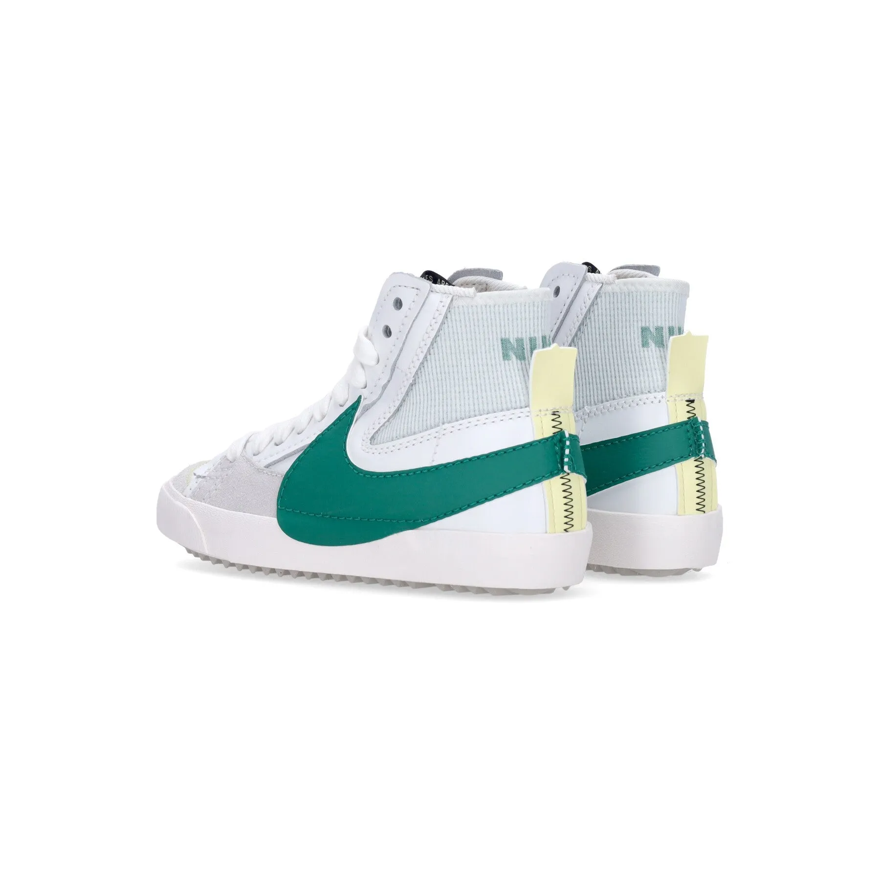 Scarpa Alta Uomo Blazer Mid 77 Jumbo Summit White/malachite/blackened Blue