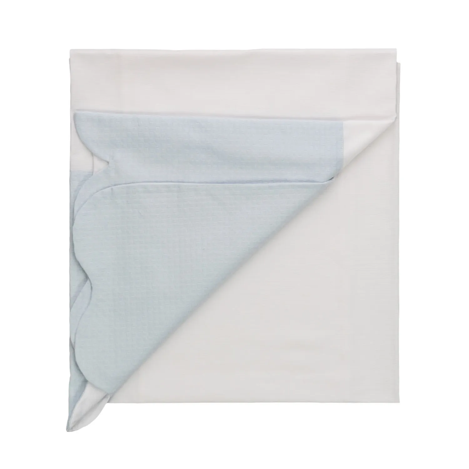 Set Lenzuola Celeste Neonato