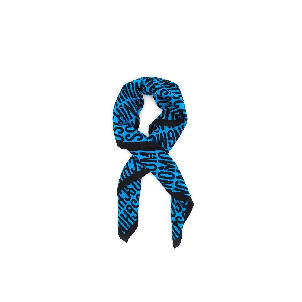 seta crepe stampata/laser - MOSCHINO -