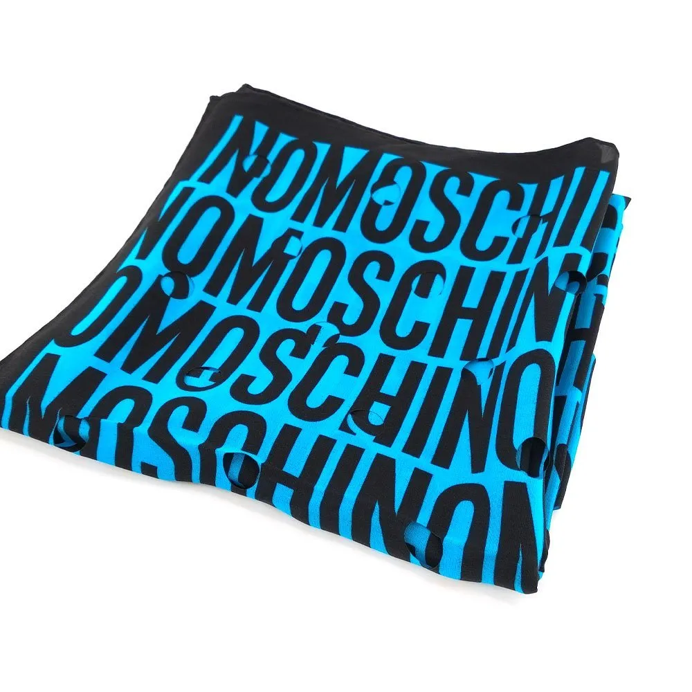 seta crepe stampata/laser - MOSCHINO -