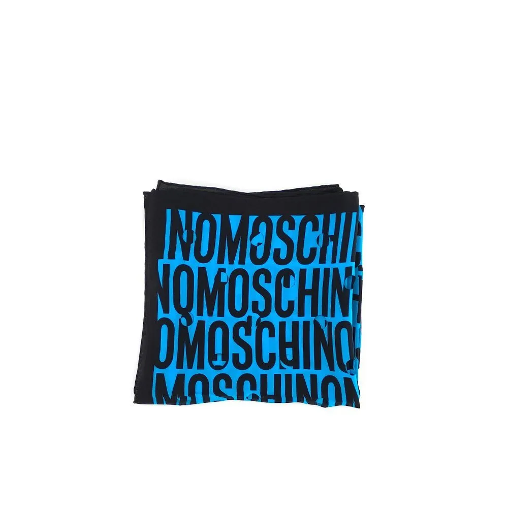 seta crepe stampata/laser - MOSCHINO -