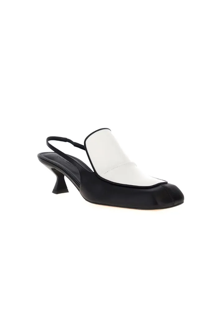 Slingback a mocassino