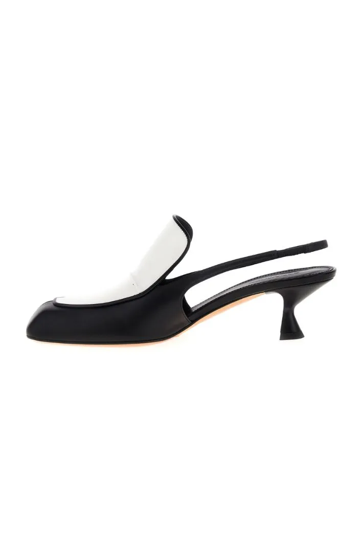 Slingback a mocassino