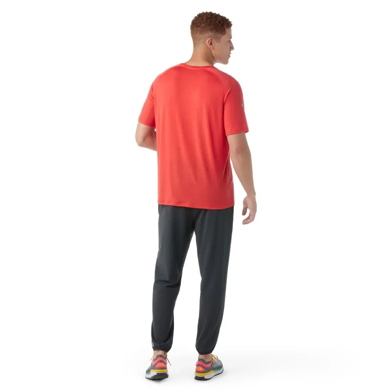 Smartwool Maglietta a maniche corte Merino Active Ultralite da uomo scarlet red
