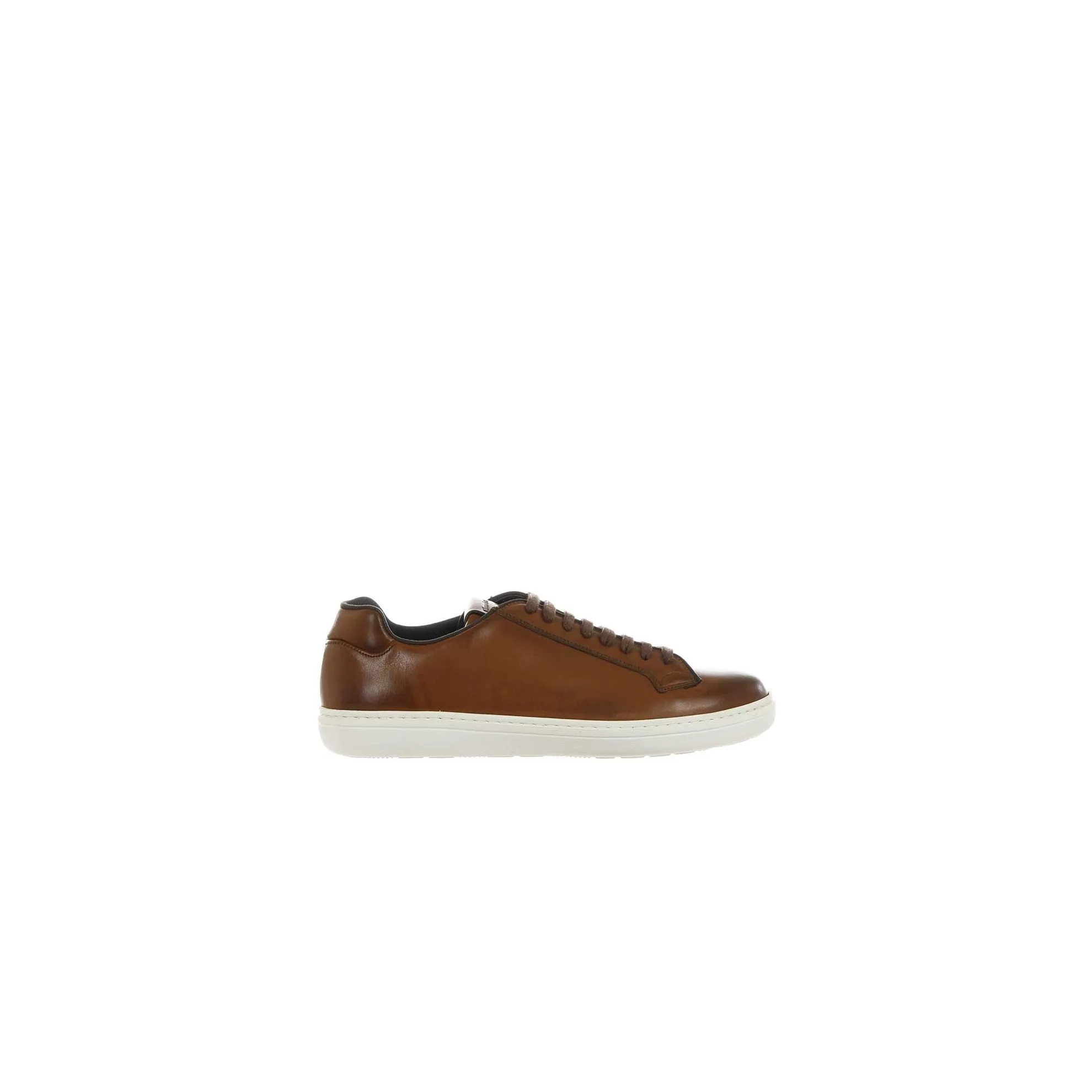 Sneaker boland in pelle anticata