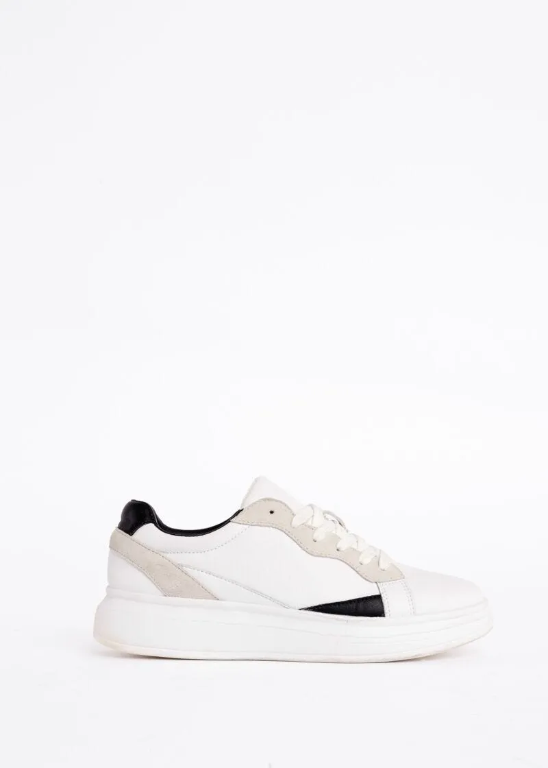 Sneaker in vera pelle