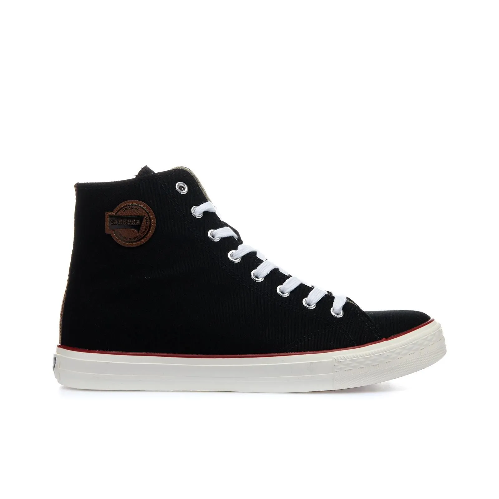 Sneakers nere alte in tela