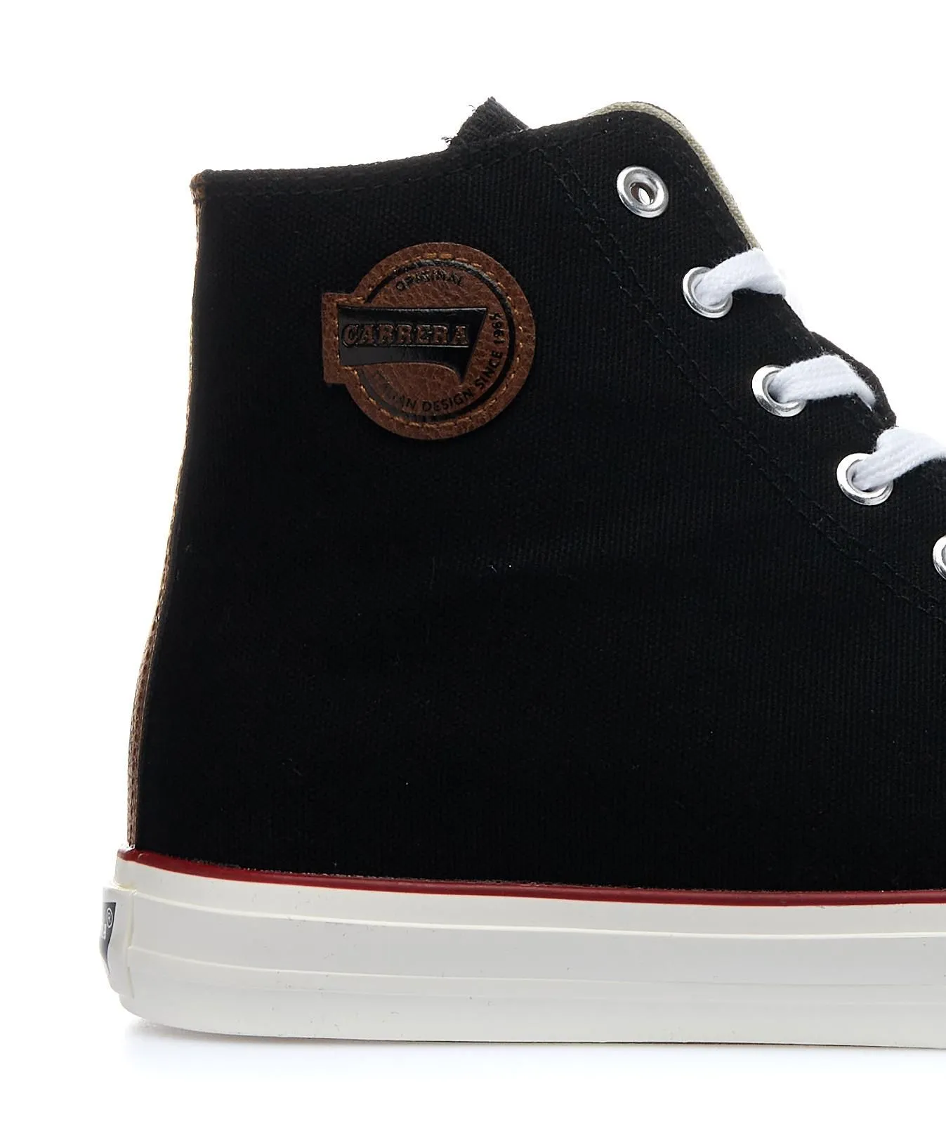 Sneakers nere alte in tela