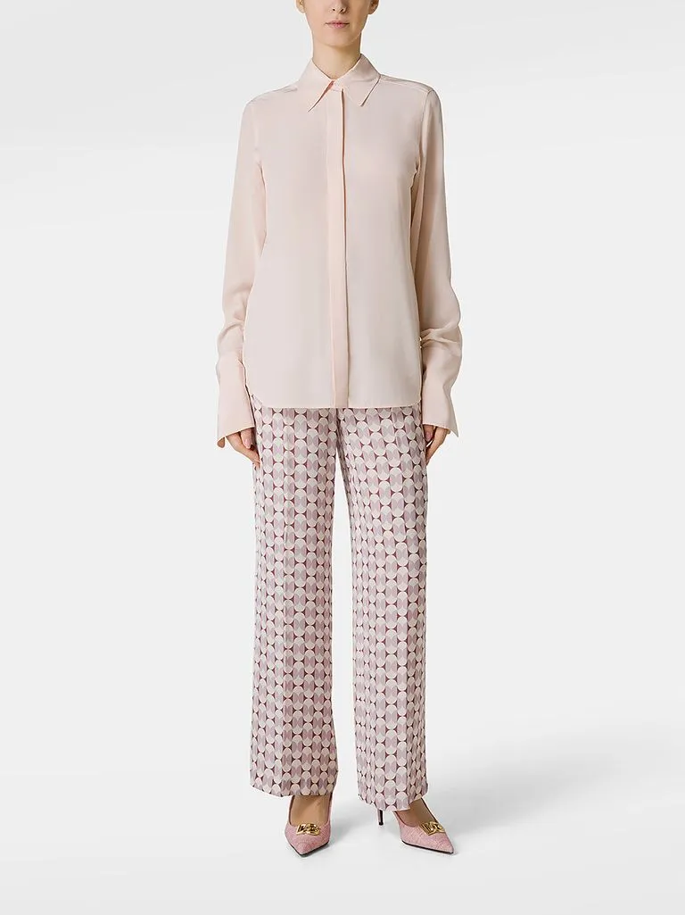 sportmax Camicia Lelia aderente in pura seta