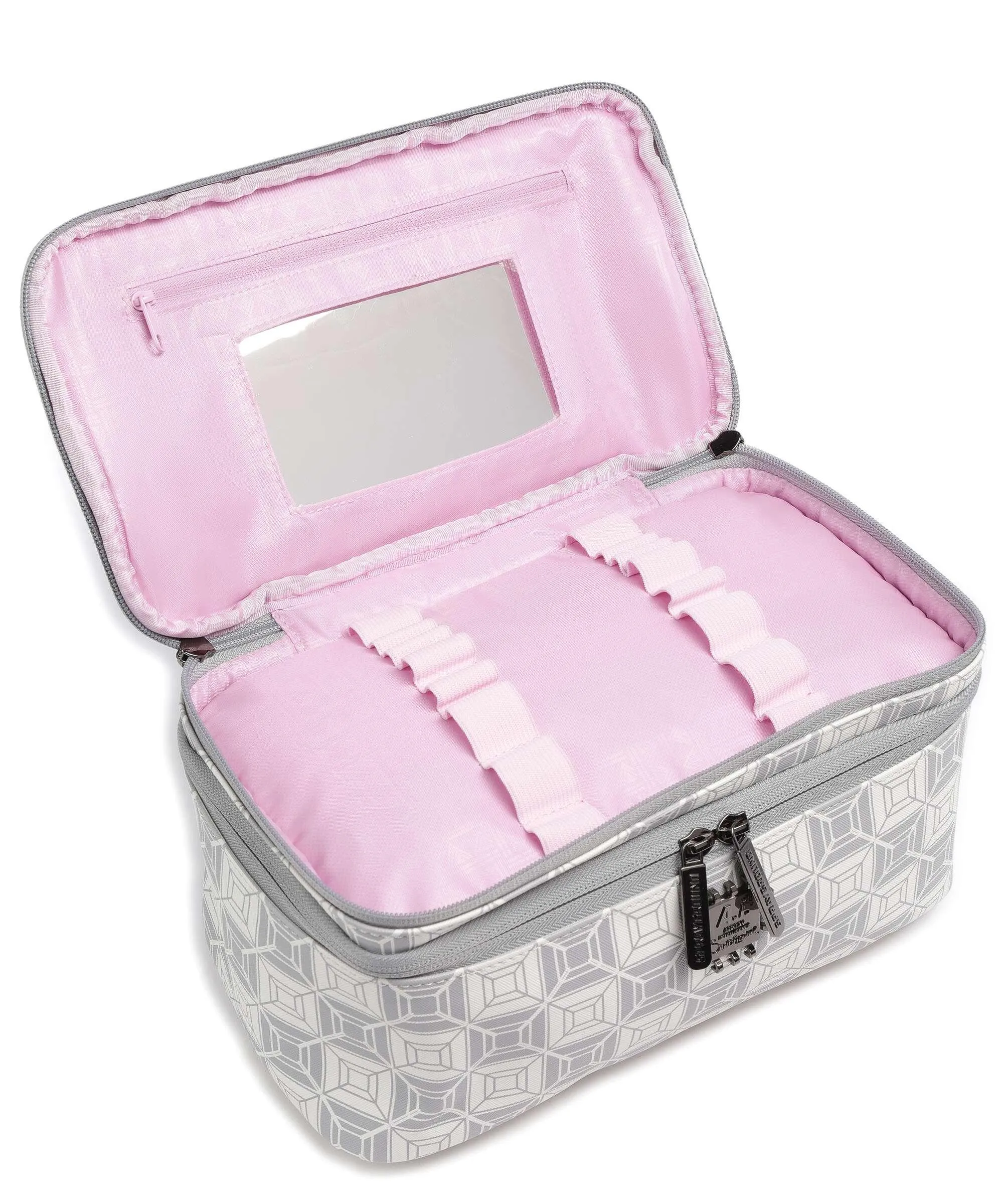  Sprayground Ai Stunna Borsa da toilette bianco/grigio 28 cm  