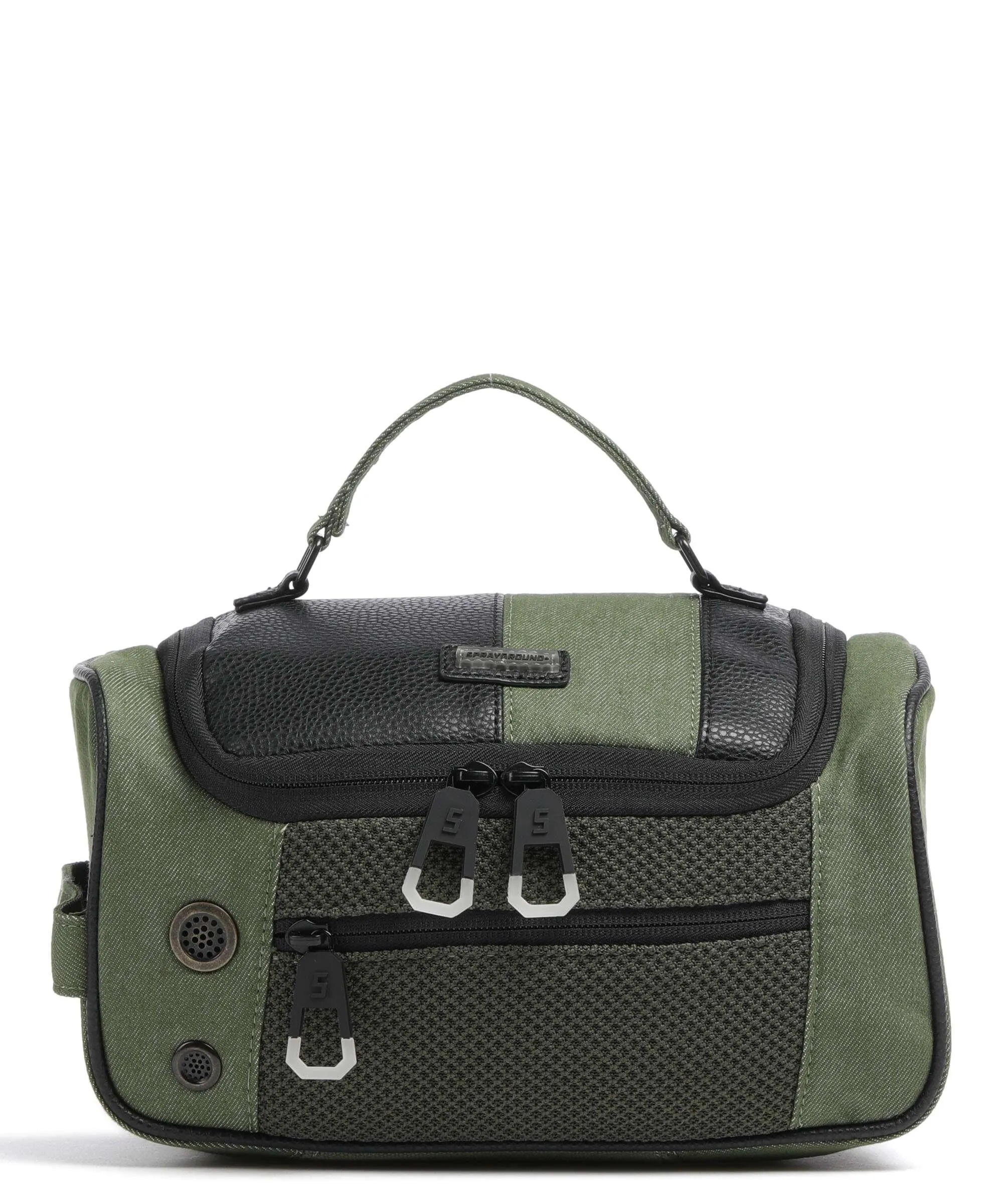  Sprayground Special Ops Mach Borsa da toilette verde 26 cm  