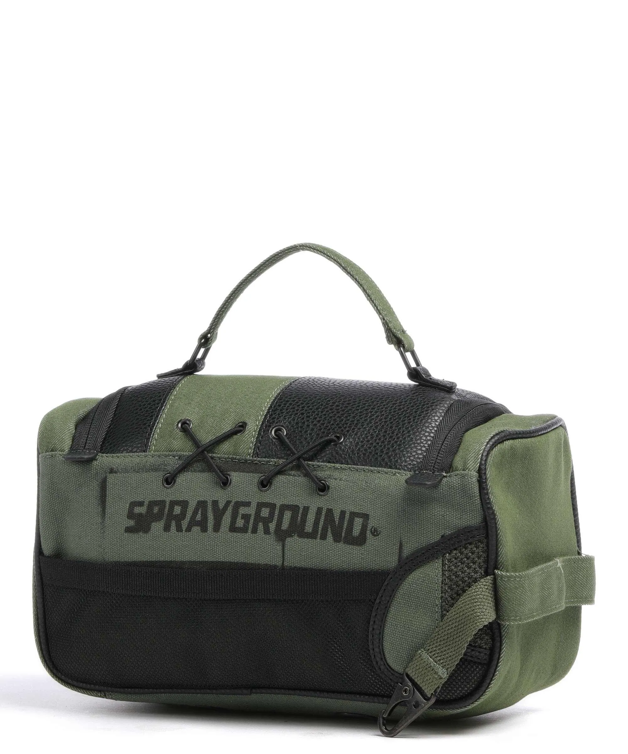  Sprayground Special Ops Mach Borsa da toilette verde 26 cm  