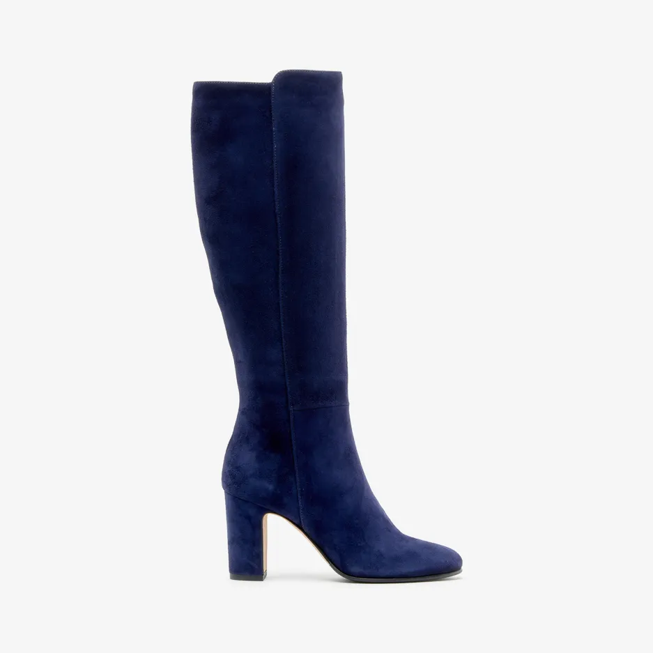 Stivale in Camoscio Blu