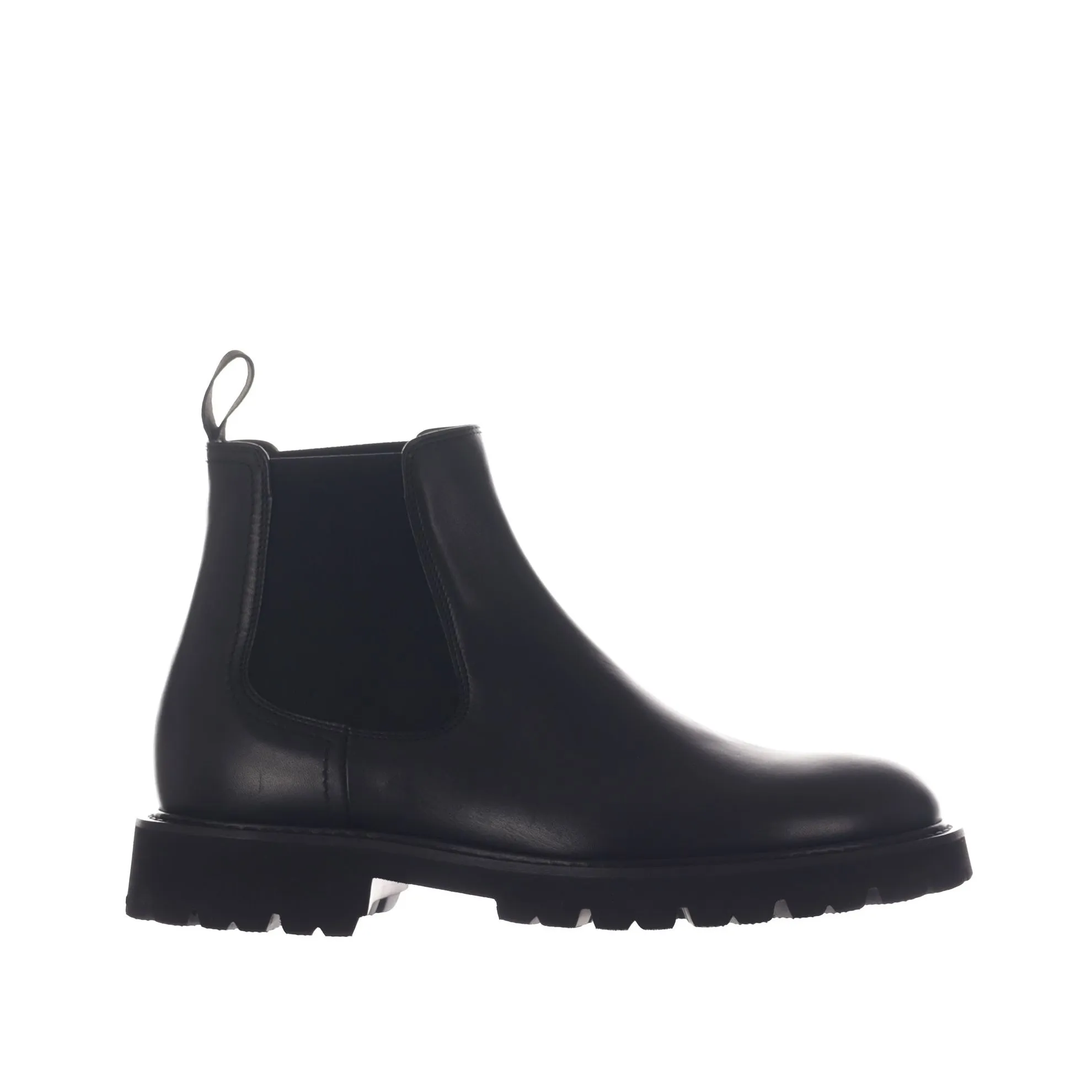 Stivaletto beatles in pelle