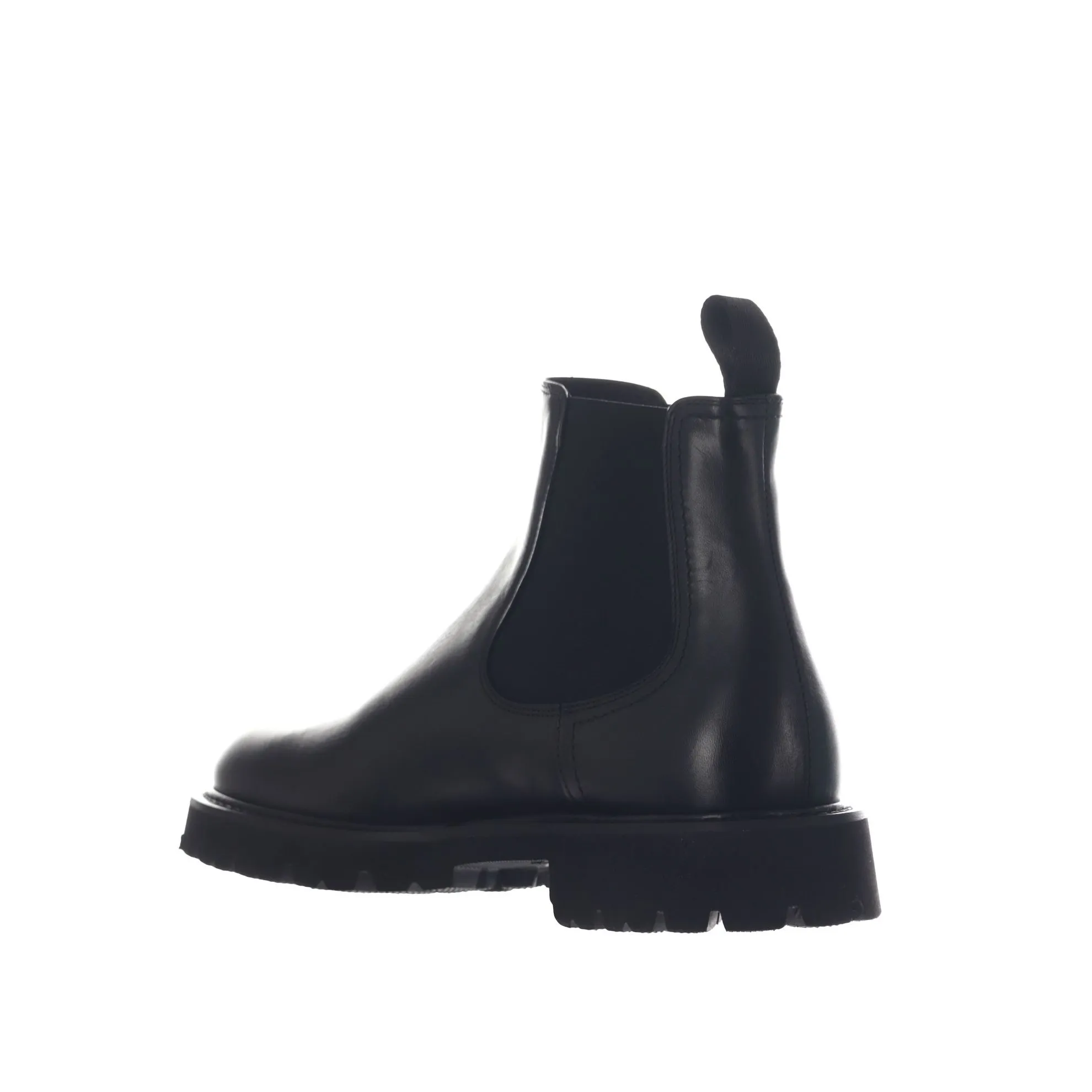 Stivaletto beatles in pelle