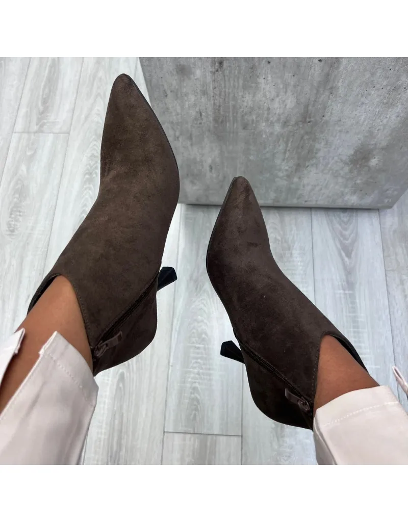 STIVALETTO ILARY MARRONE