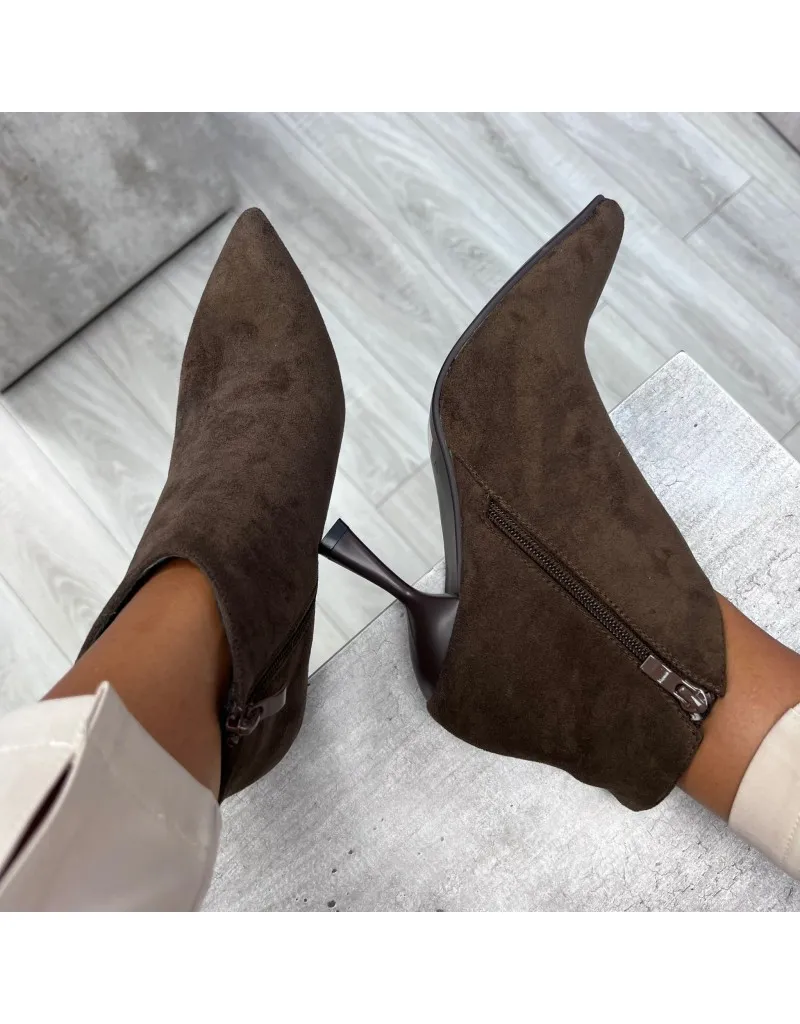 STIVALETTO ILARY MARRONE
