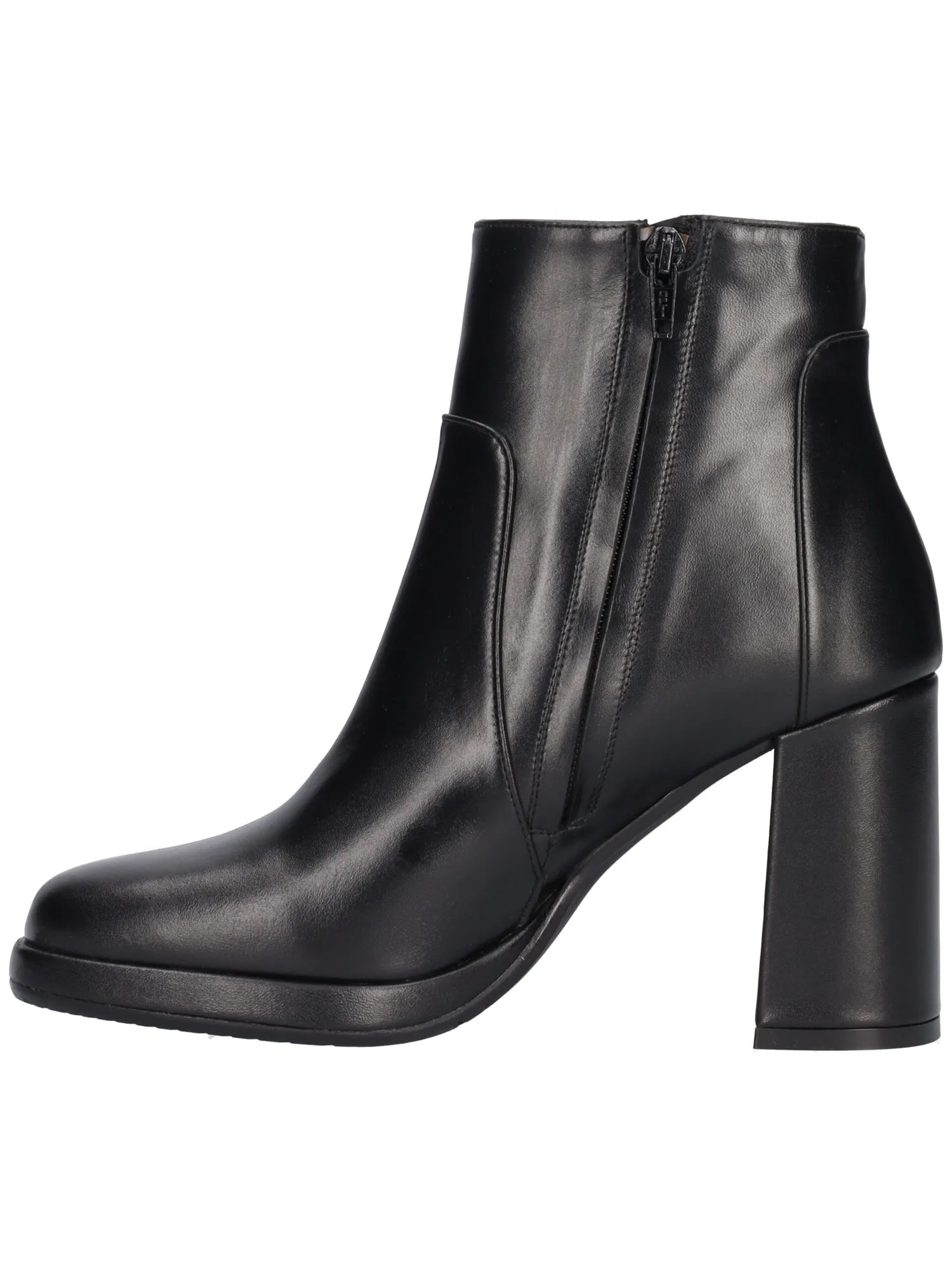 Stivaletto tacco largo Albano da donna nero
