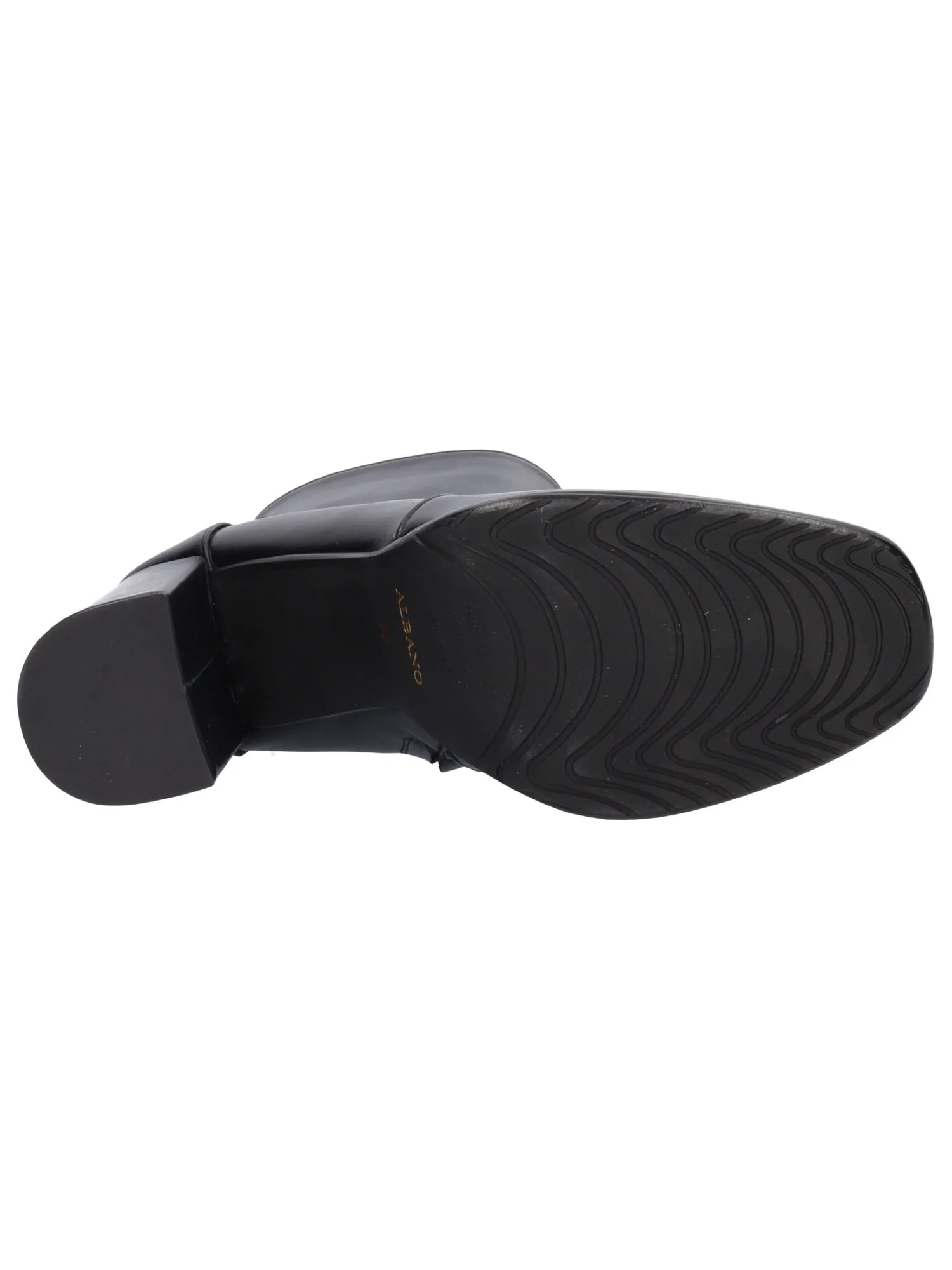 Stivaletto tacco largo Albano da donna nero