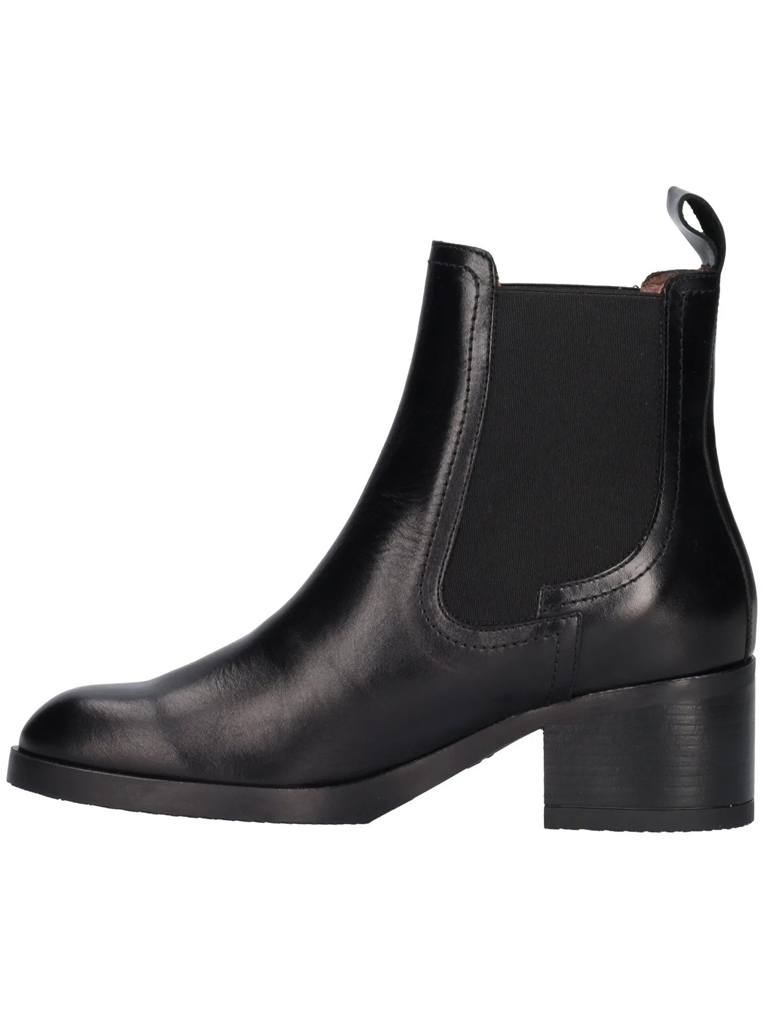 Stivaletto tacco largo Wonders da donna nero