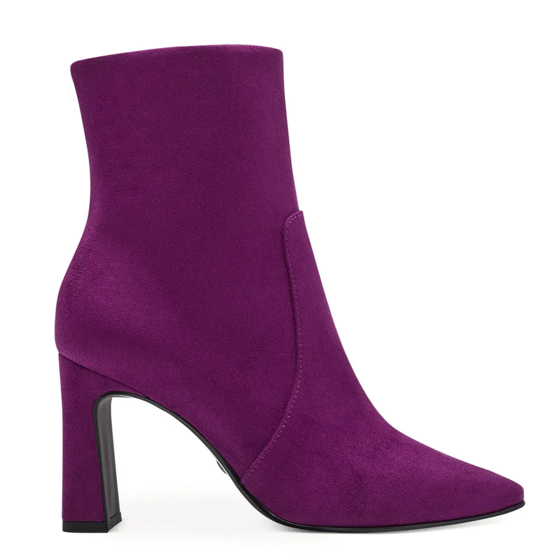 Stivaletto vegano Tamaris viola con tacco alto