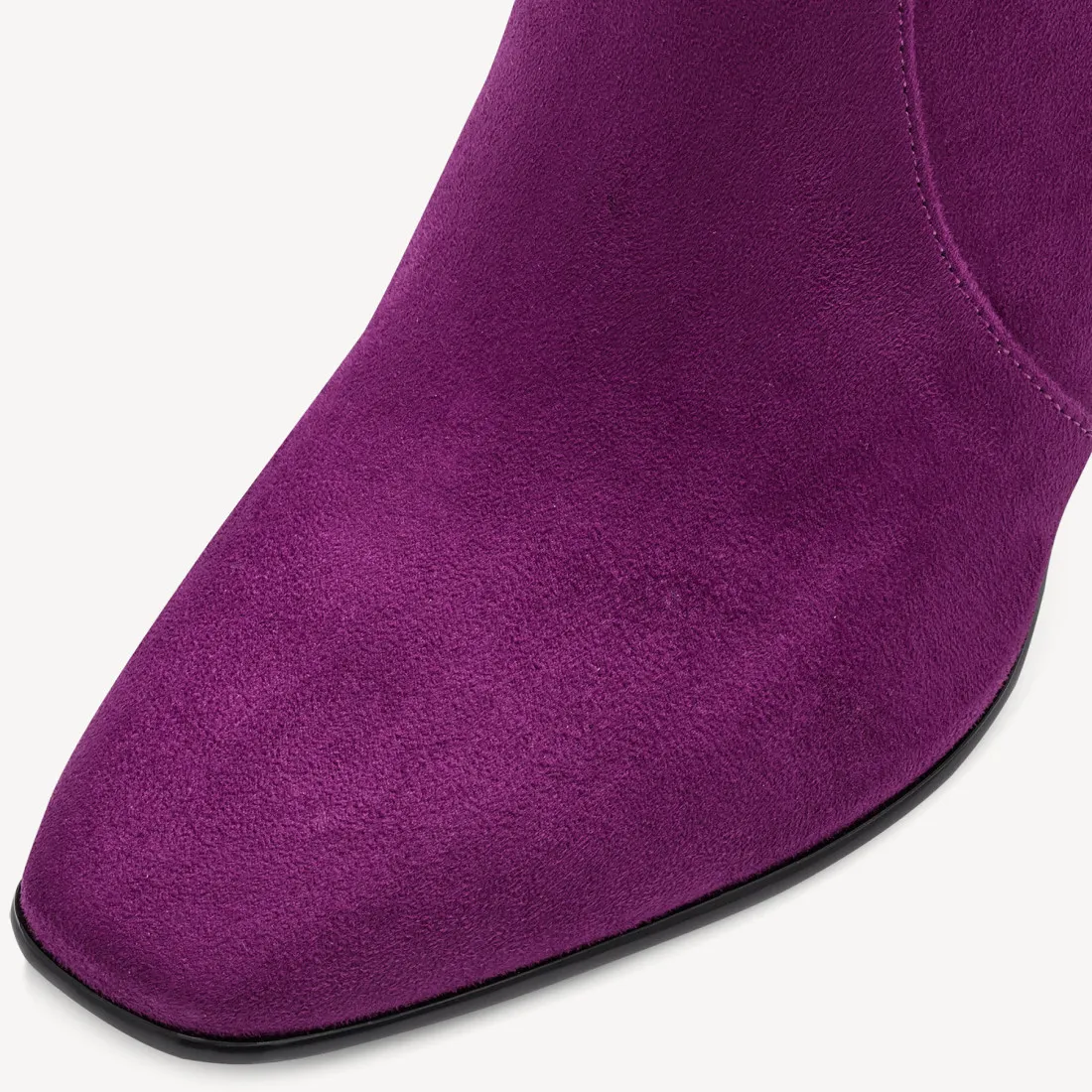 Stivaletto vegano Tamaris viola con tacco alto