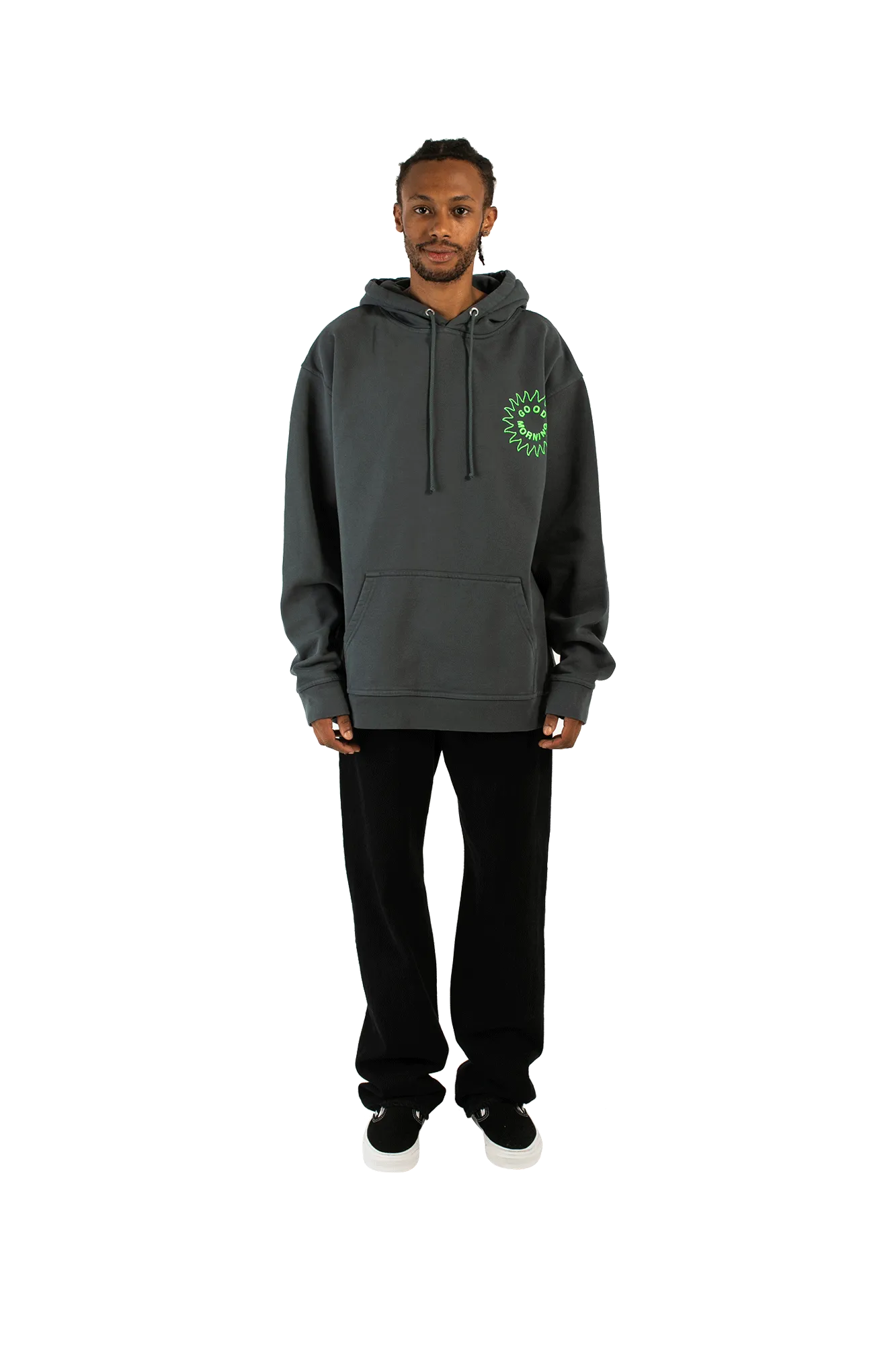 Sun Logo Fleece Pullover Hood