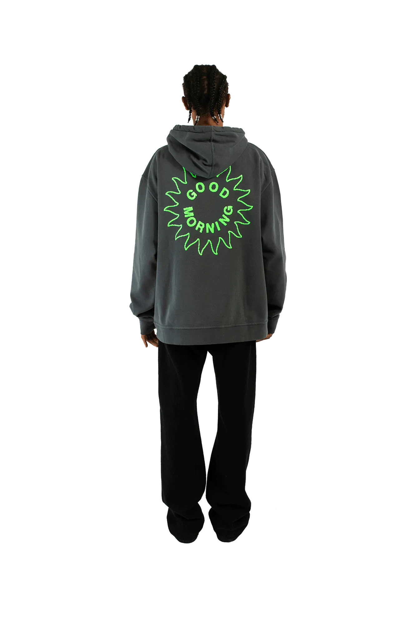 Sun Logo Fleece Pullover Hood
