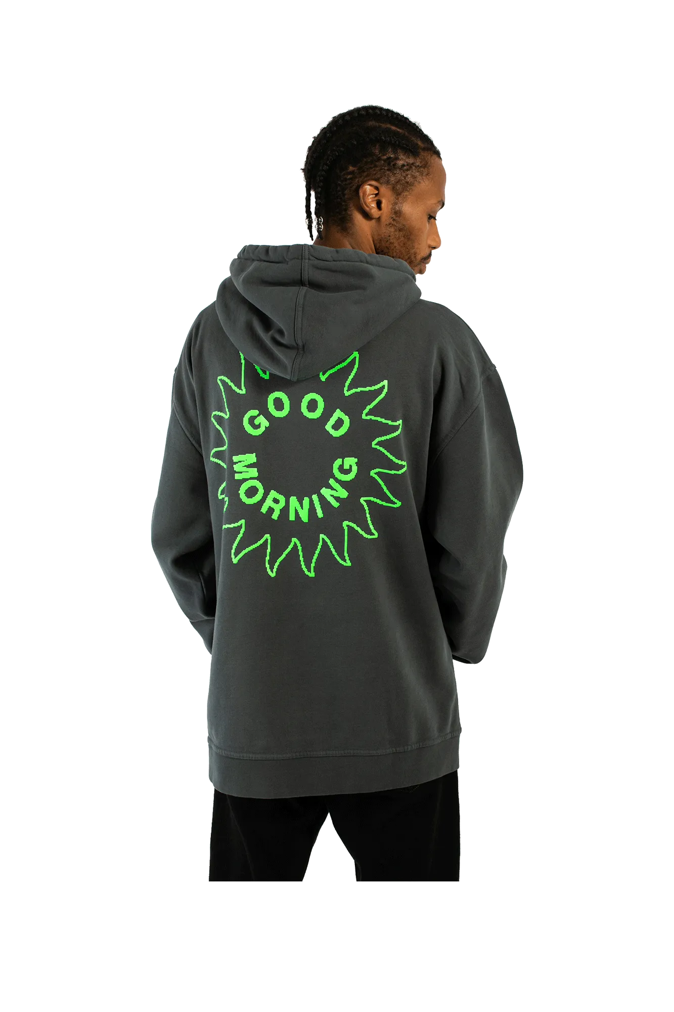 Sun Logo Fleece Pullover Hood