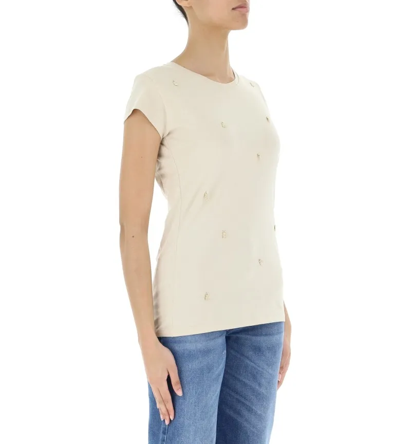 T-shirt con charms