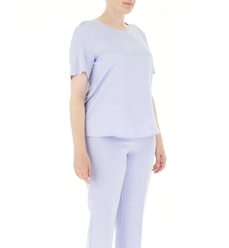 T-shirt in satin
