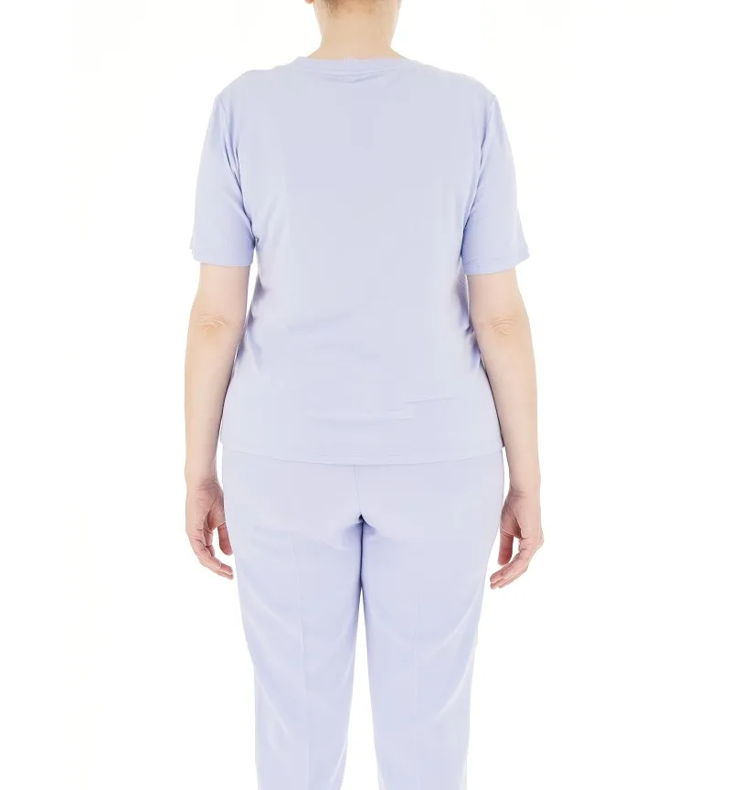 T-shirt in satin