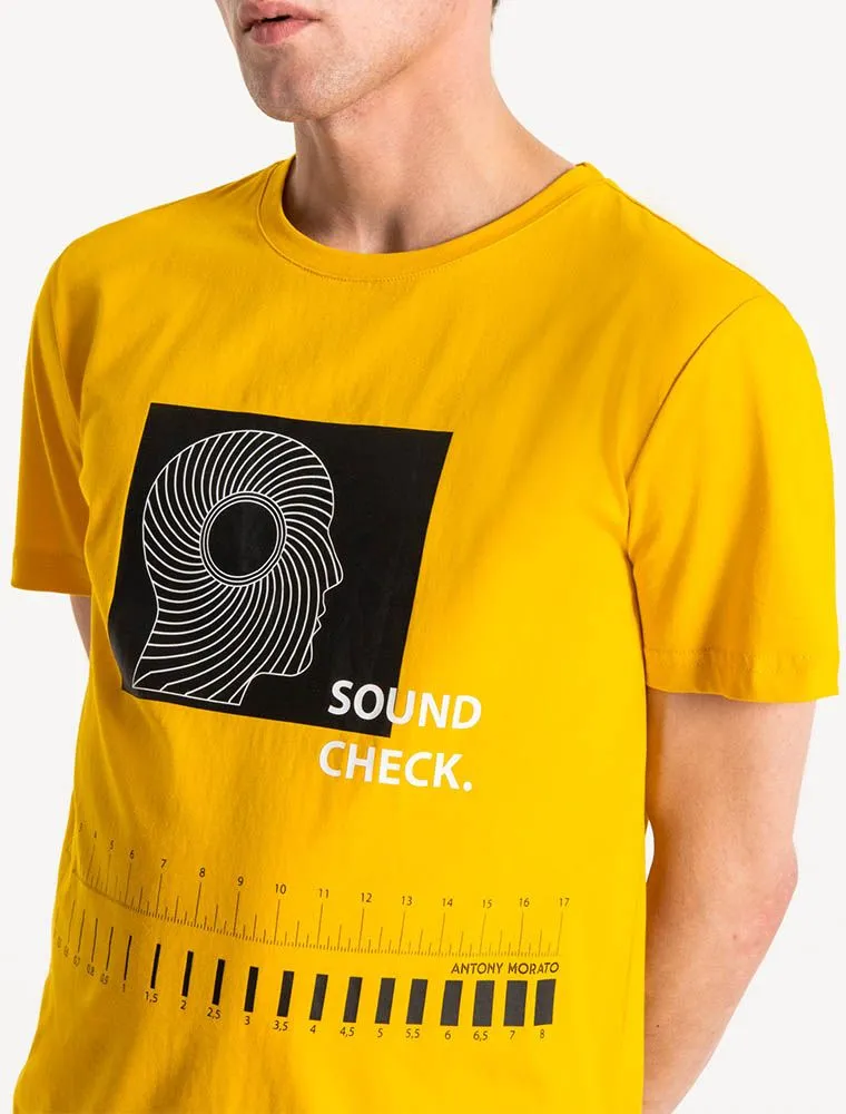 T-shirt Manica Corta Antony Morato - Oro