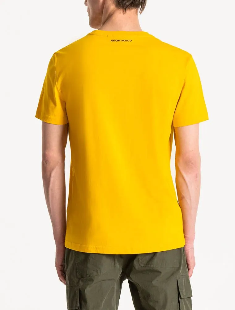 T-shirt Manica Corta Antony Morato - Oro