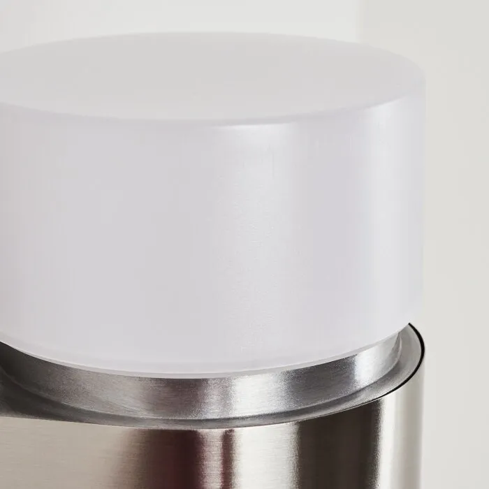Tiarp Applique da esterno LED Nichel opaco, 2-Luci, Sensori di movimento
