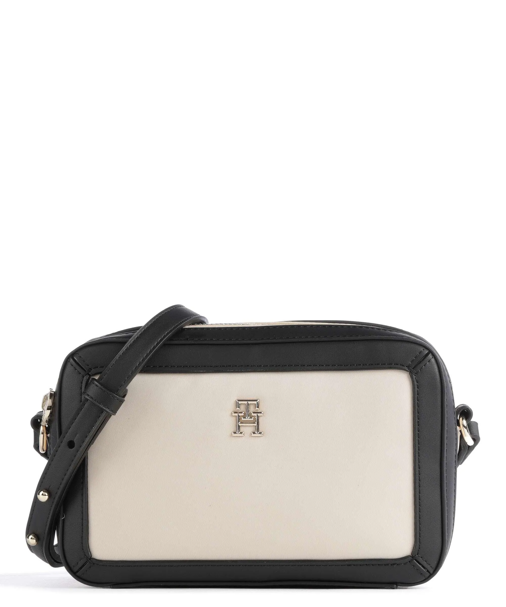  Tommy Hilfiger TH Essential Borsa a tracolla poliestere avorio  