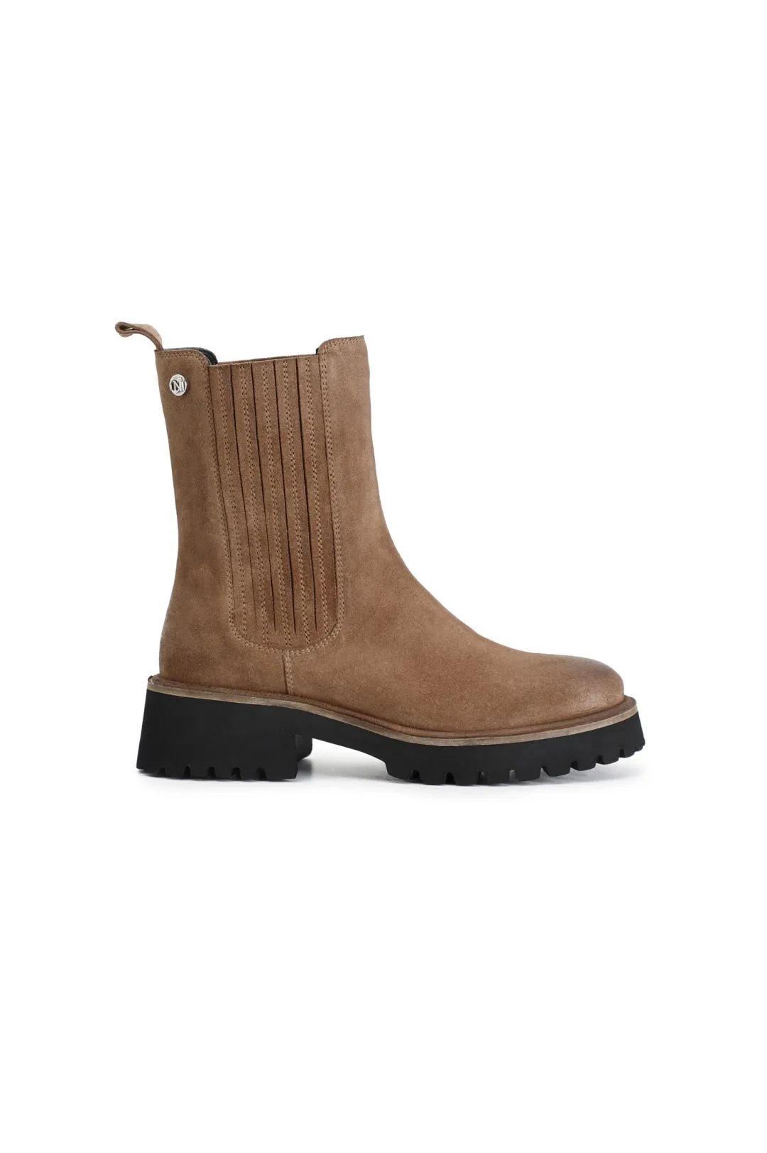 tronchetto donna in crosta con elastico biscotto