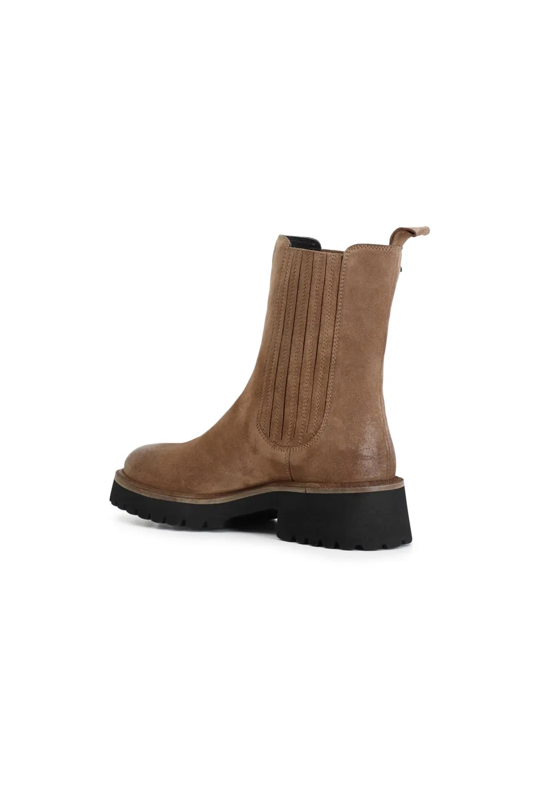 tronchetto donna in crosta con elastico biscotto