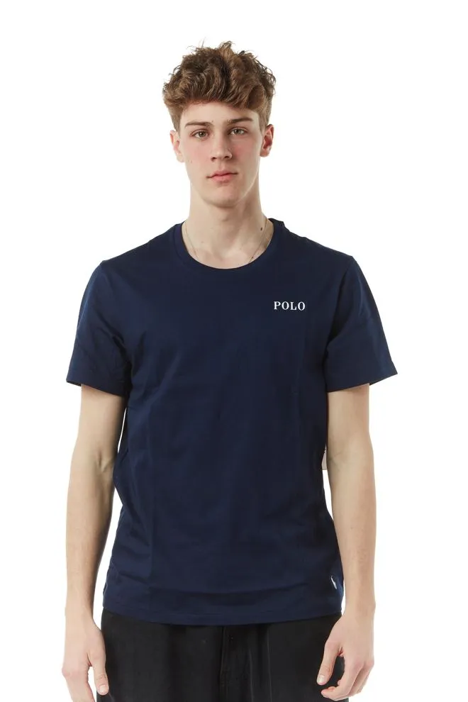 tshirt label uomo bianco