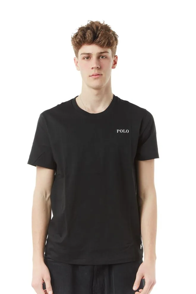tshirt label uomo bianco