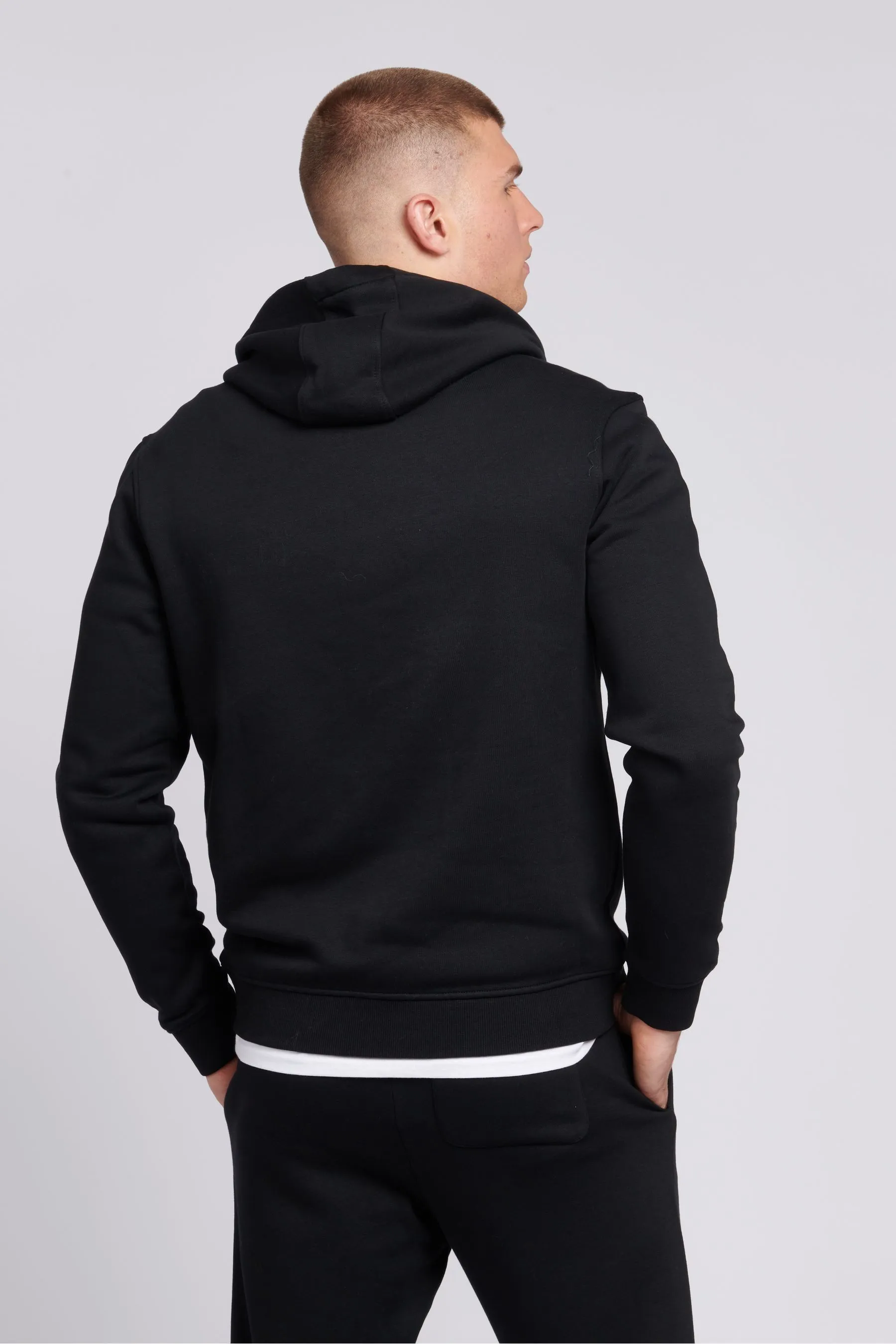 U.S. Polo Assn. Uomo - Felpa con cappuccio e doppio cavaliere vestibilità classica    