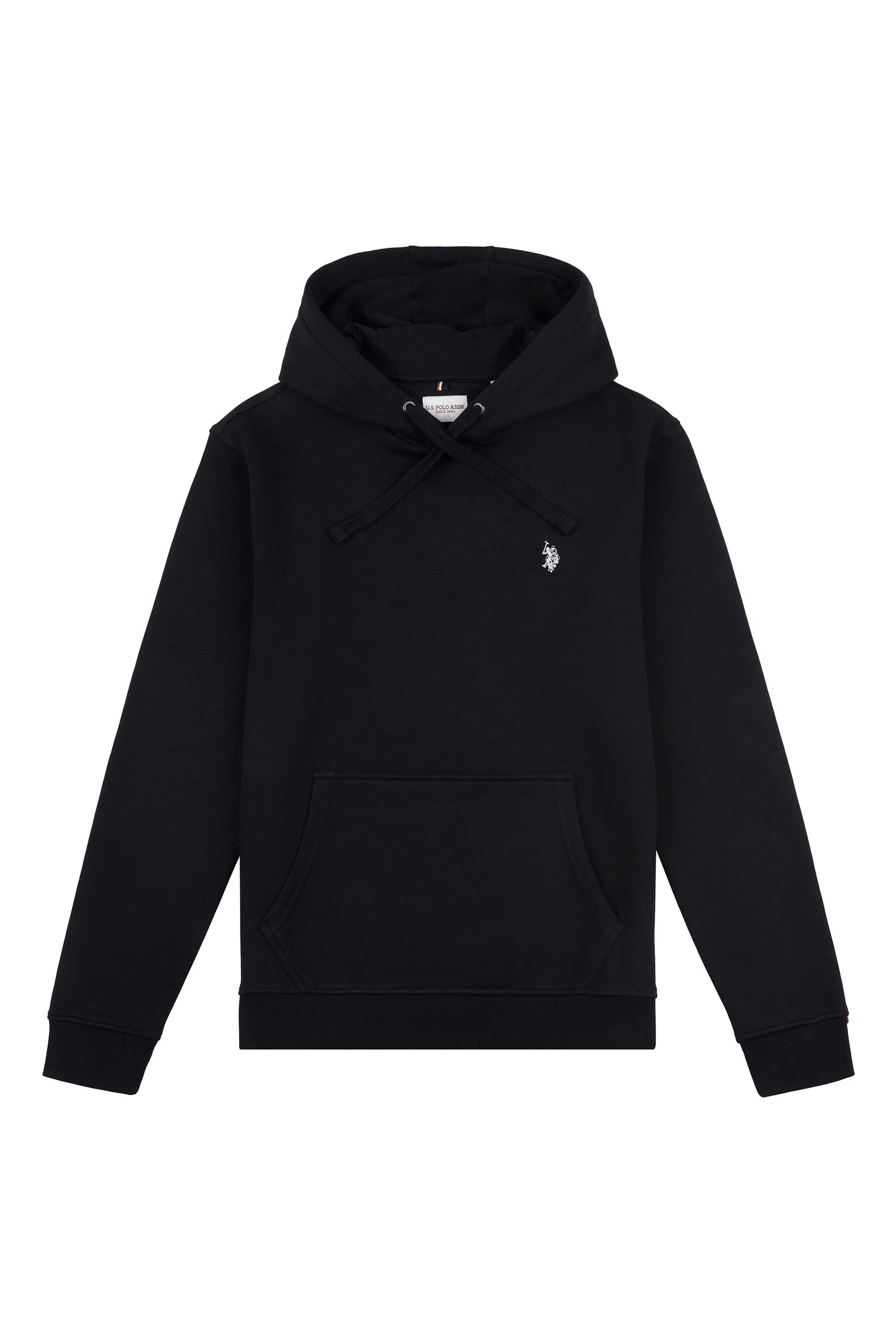U.S. Polo Assn. Uomo - Felpa con cappuccio e doppio cavaliere vestibilità classica    