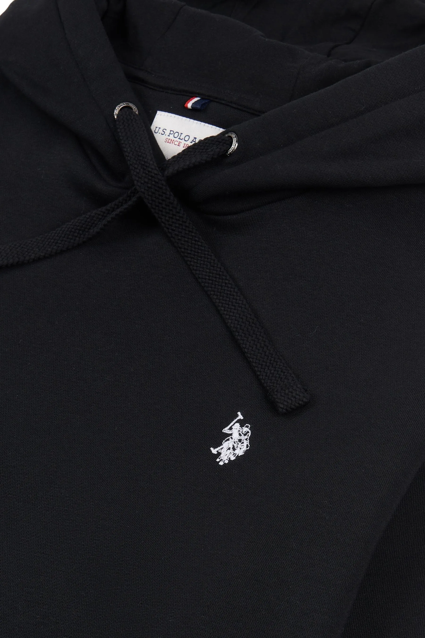 U.S. Polo Assn. Uomo - Felpa con cappuccio e doppio cavaliere vestibilità classica    