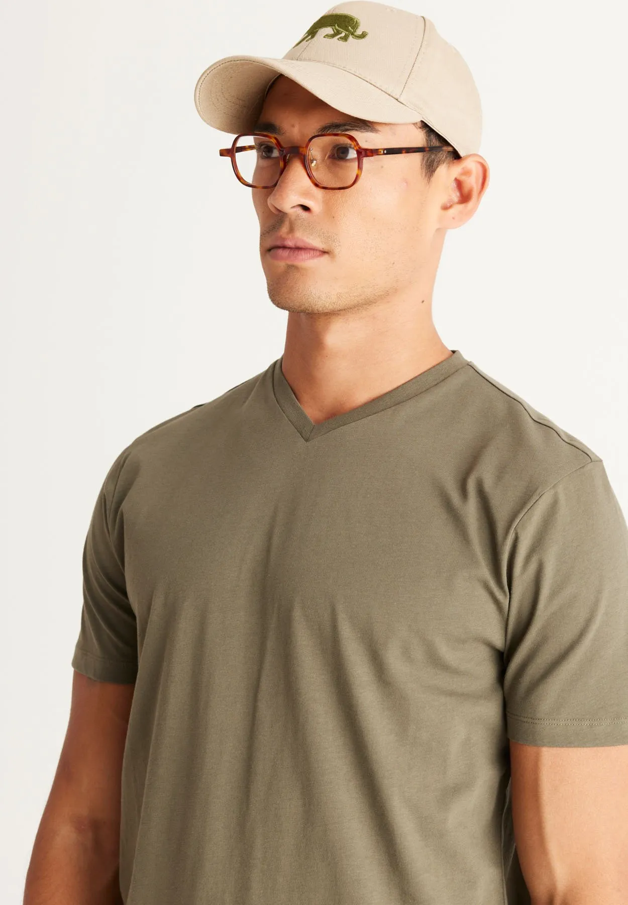 V NECK - T-shirt basic
