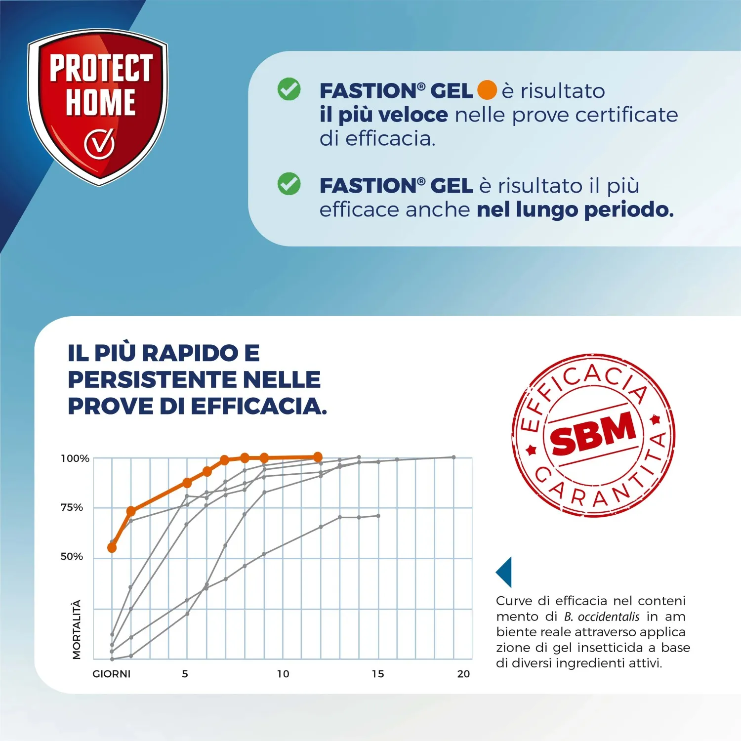 Veleno scarafaggi Protect Home Fastion Gel 20 g
