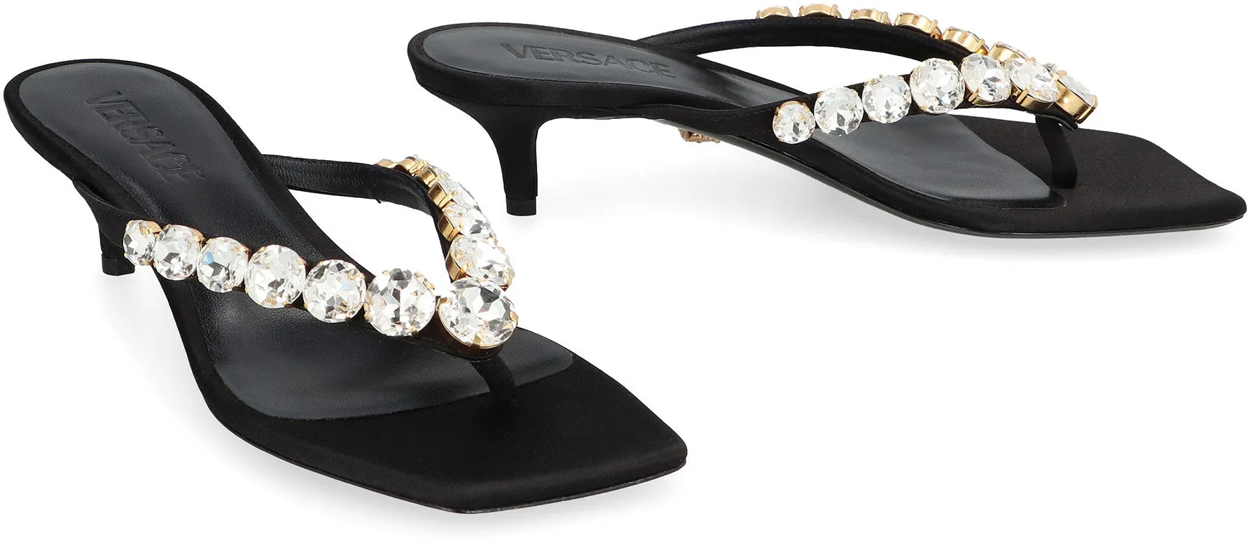Versace Sandali in raso