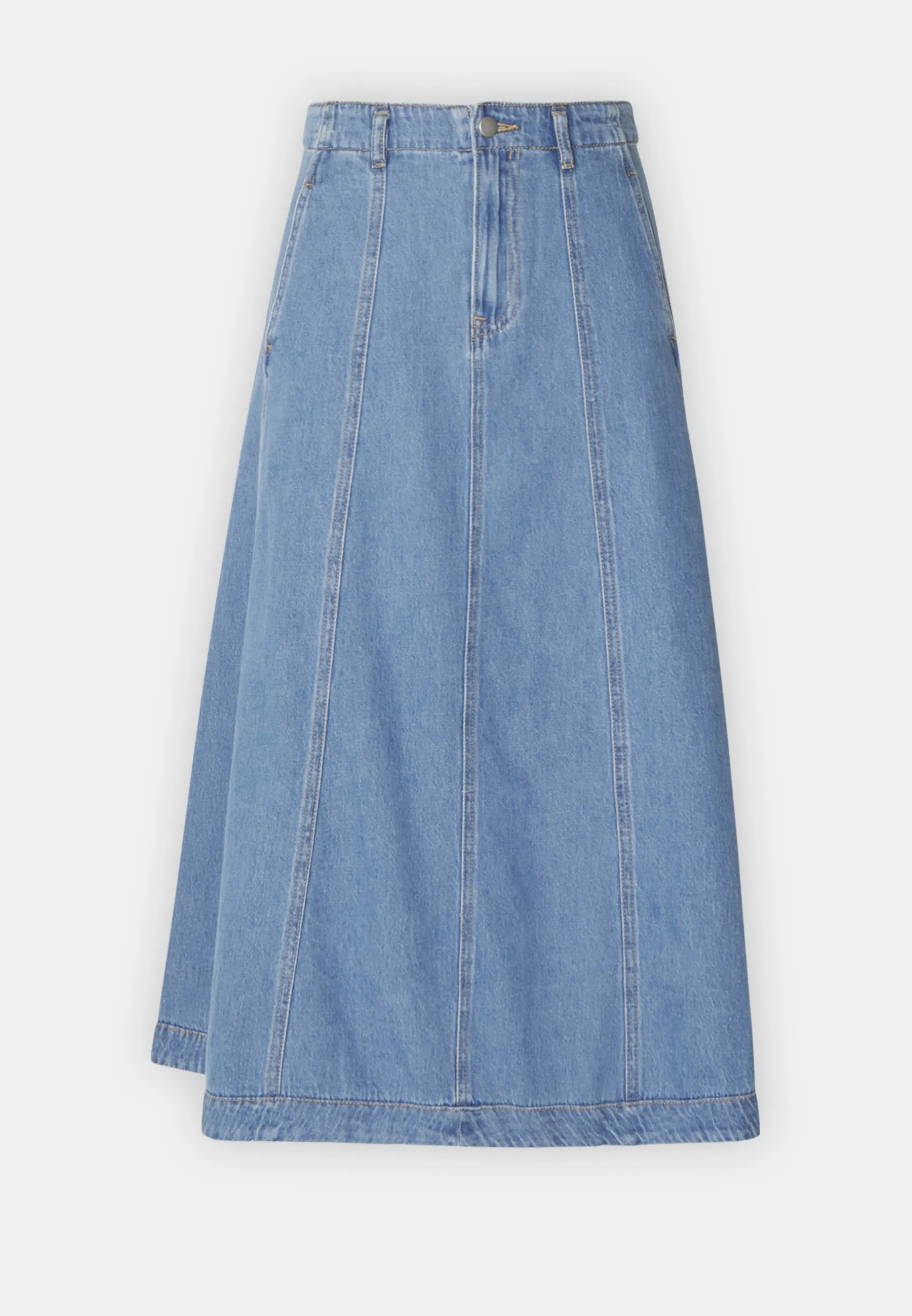 VMBRYNN WIDE CALF SKIRT POP - Gonna di jeans